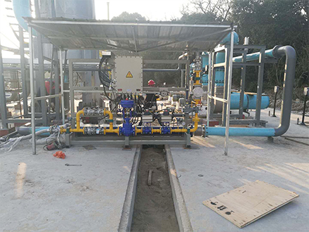 燃烧器厂家工地现场