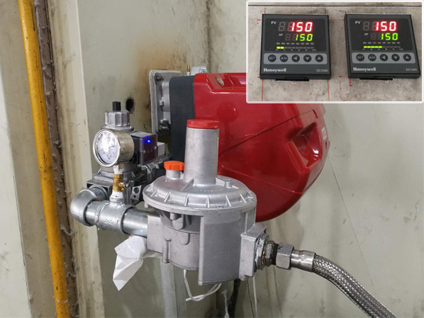 重庆J9.COM为南通奇发棉厂更换燃烧器