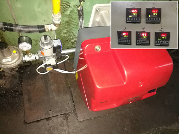 重庆J9.COM兰溪睿博日用品燃烧器安装